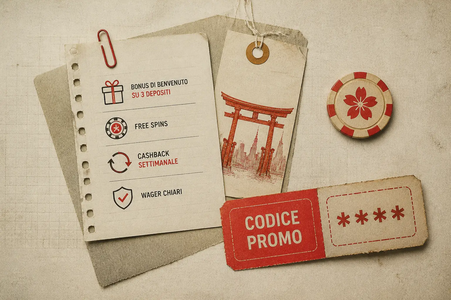 Wild Tokyo Casino Codice Promo – Codici Bonus Esclusivi 2026 visual guide for Wild Tokyo